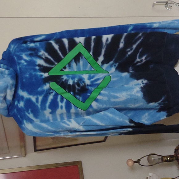 Men's good condition tie dye hoodie sz xl - Picture 4 of 5